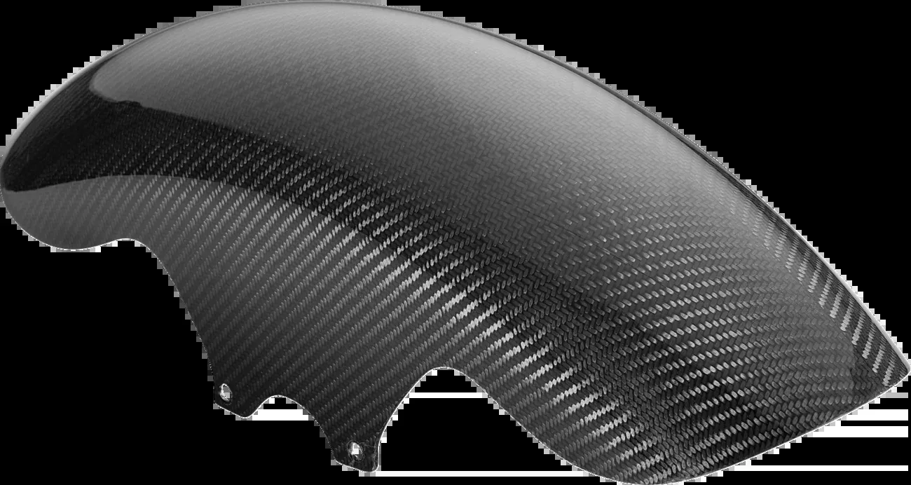 Slyfox Bolt On Carbon Fiber Front Fender 19" for 2014-2022 Harley Touring