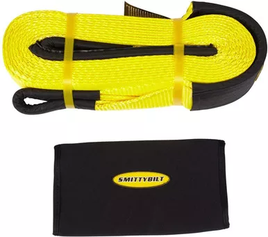Smittybilt CC230 Tow Strap 2 Inch x 30 Feet Heavy Duty Recovery Strap