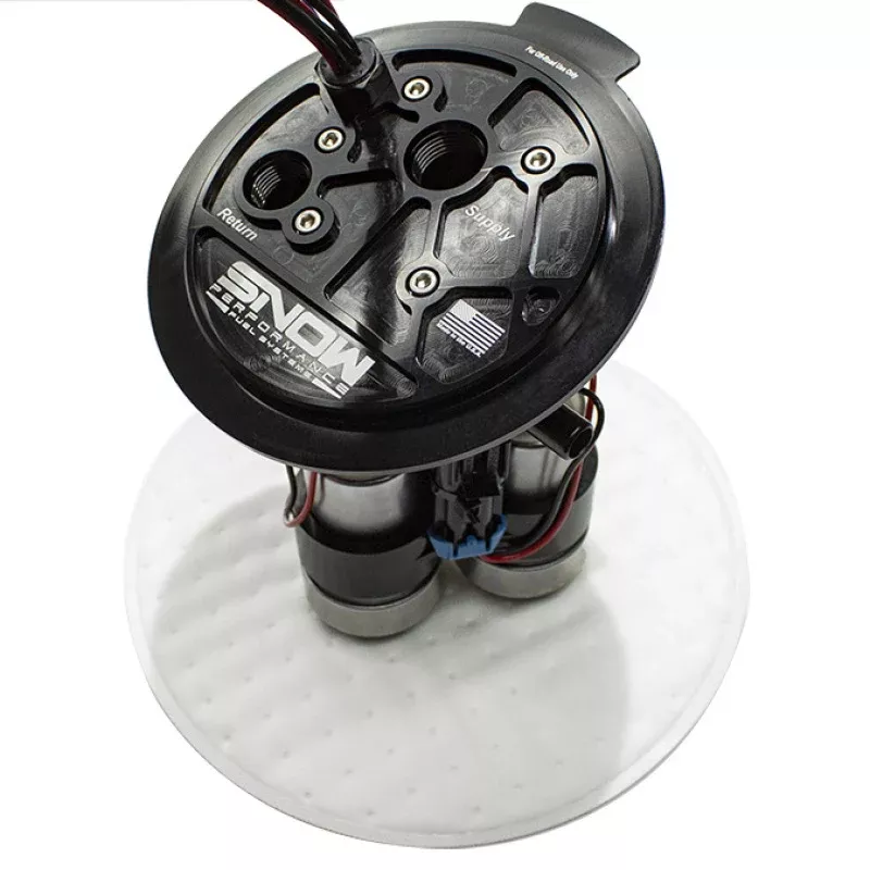 Snow 2015+ Dodge Hellcat/Demon/Redeye Standard Version Fuel Hat – Dual Pump