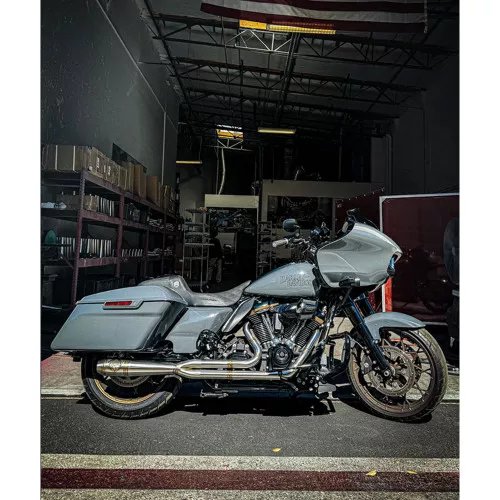 SP Concepts Mid Length Elsinore Exhaust for 2017-2026 Harley Touring