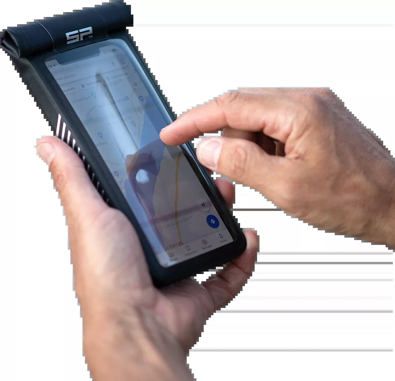 SP CONNECT Phone Holder Kit – Universal Medium Case (Part #53925)