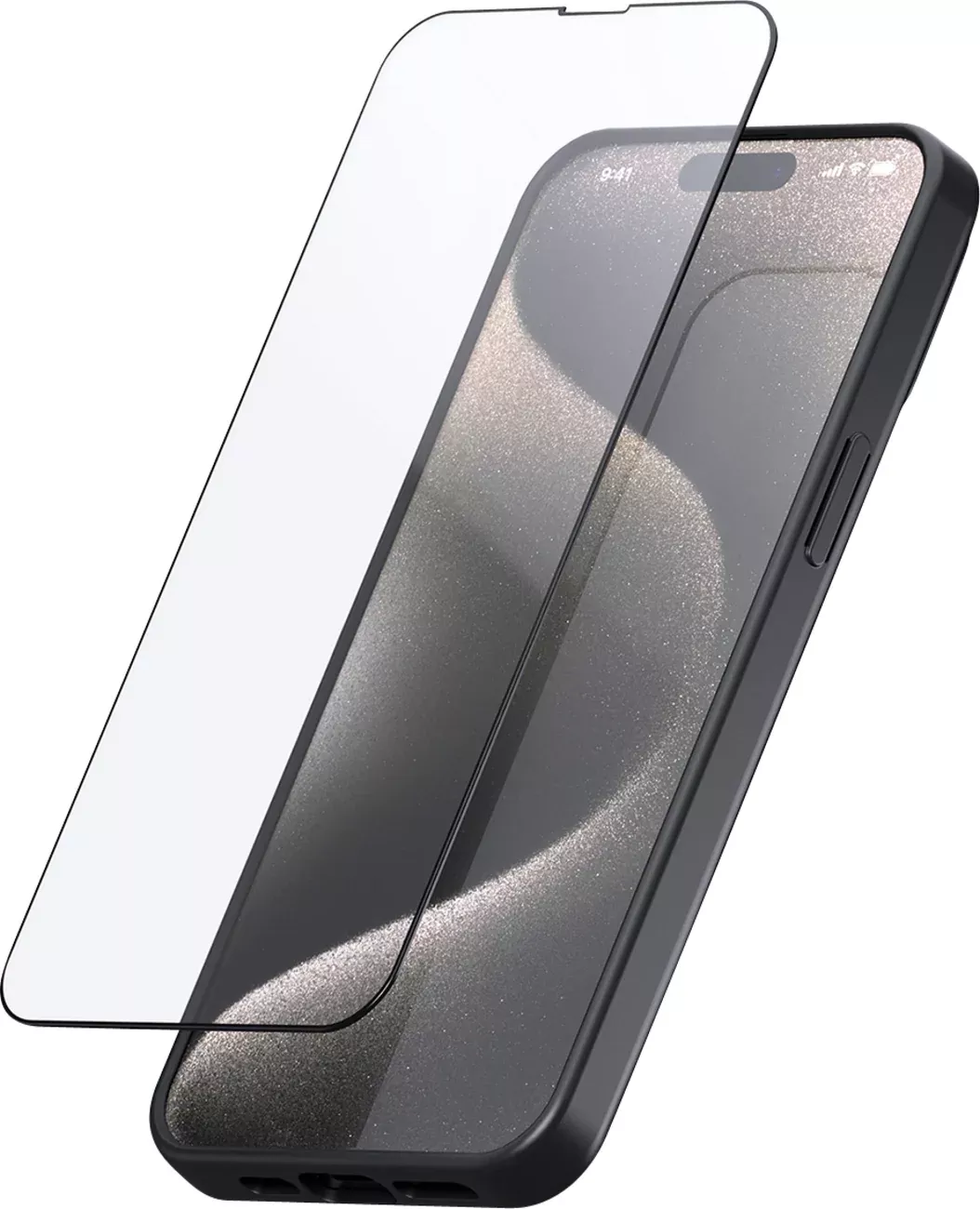 SP CONNECT Screen Protector - Glass - iPhone 15 Pro Max/Plus - 52858