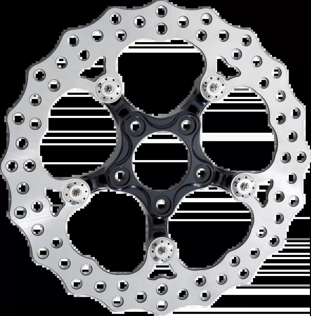 Spider Rotor - 12-19/32" - Black - Front