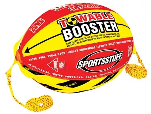 SportsStuff 4K Towable Booster Ball Inflatable Tow Tube 53-2030