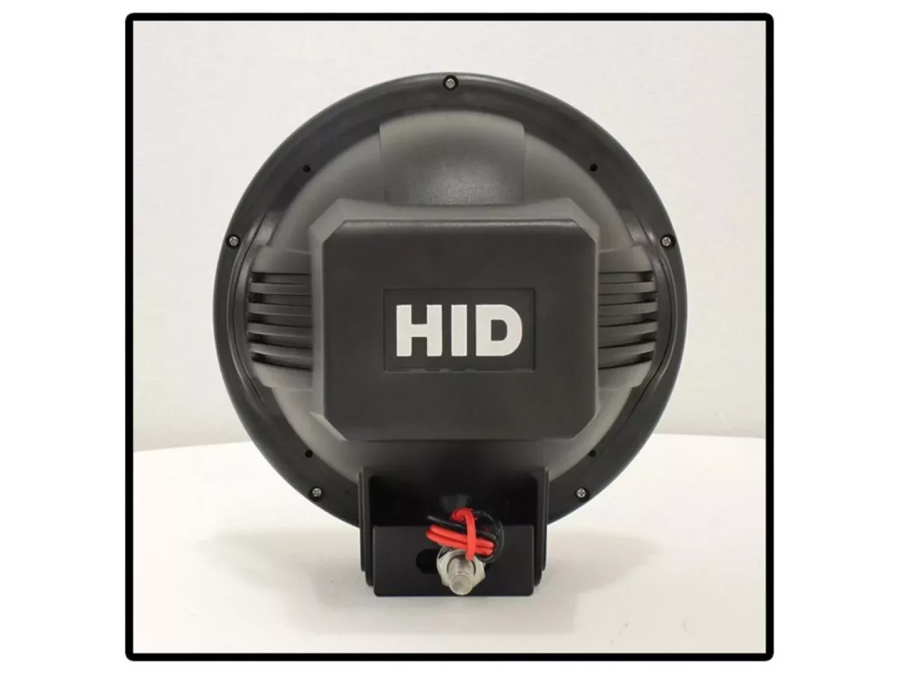 Spyder 7 Inch HID 4×4 fog lights Black/Red Housing w/wiring W/Switch-