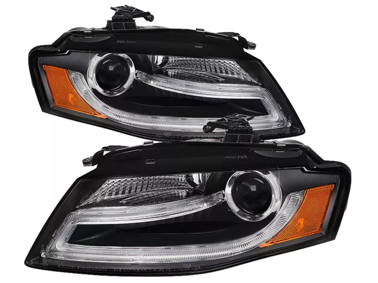 Spyder Audi A4 09-12 Projector Headlights – Halogen Model Only