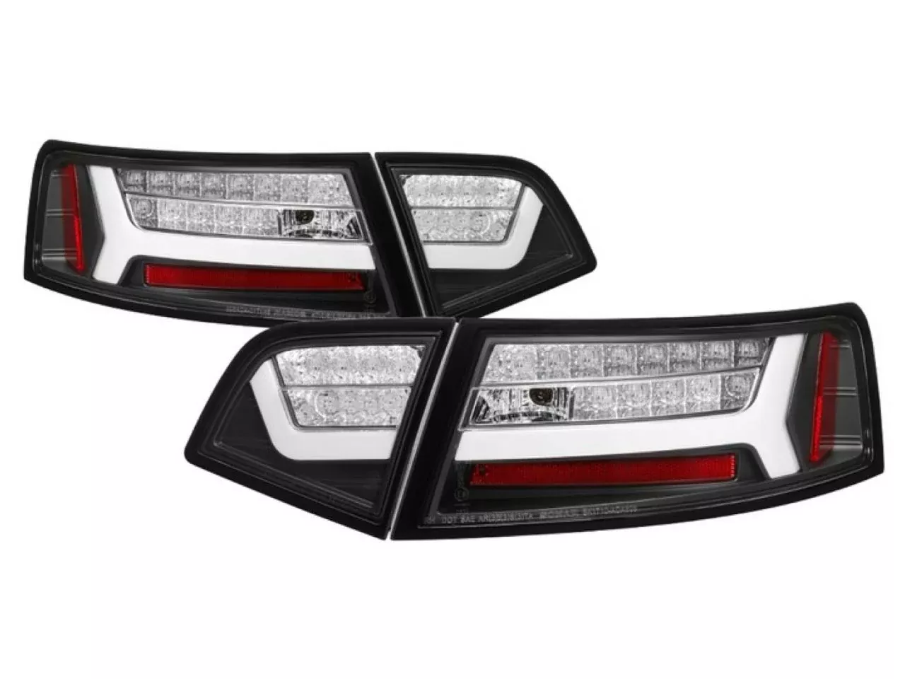 Spyder Audi A6 09-12 LED Tail Lights - Black