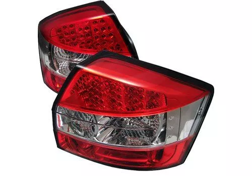 Spyder Auto Audi A4 02-05 LED Tail Lights Red Clear