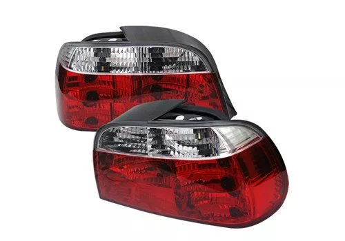 Spyder Auto BMW E38 7-Series 95-01 Crystal Tail Lights Red Clear