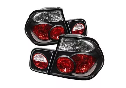 Spyder Auto BMW E46 3-Series 99-01 4Dr Tail Lights Black