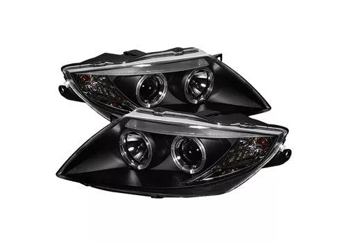 Spyder Auto BMW Z4 03-08 Halo Projector Headlamps Black