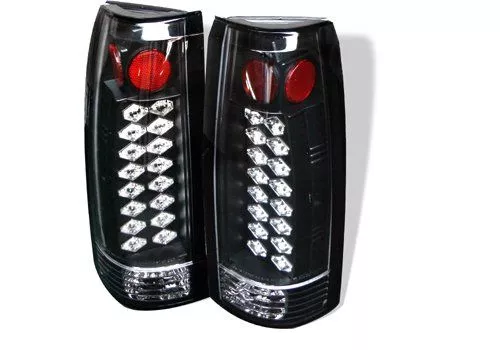 Spyder Auto Cadillac Escalade 99-00 LED Tail Lights Black