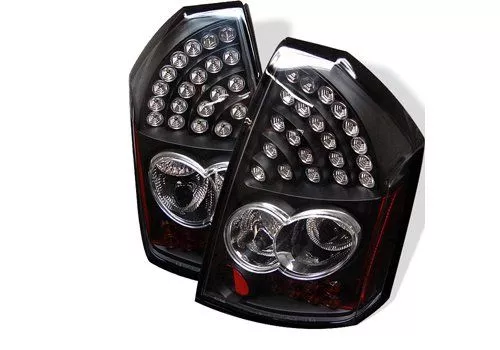 Spyder Auto Chrysler 300C 05-07 LED Tail Lights Black