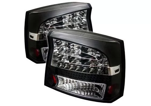 Spyder Auto Dodge Charger 06-08 LED Tail Lights Black