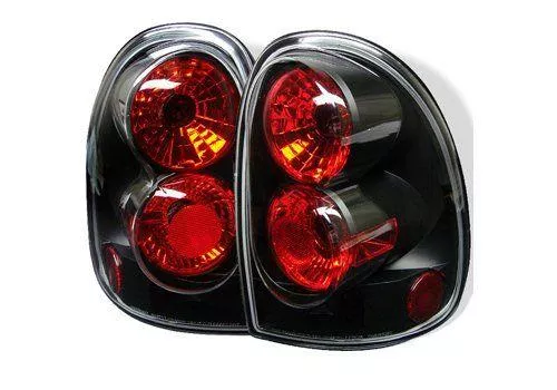 Spyder Auto Dodge Durango 98-03 Altezza Tail Lights Black