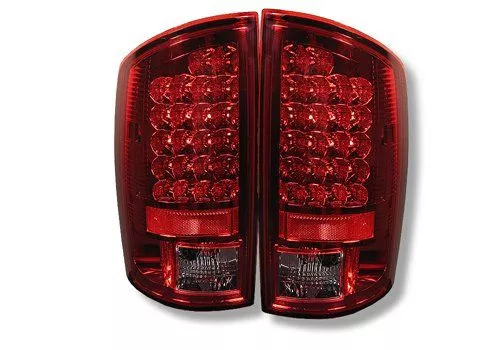 Spyder Auto Dodge Ram 02-06 1500/2500/3500 LED Tail Lights Red Clear