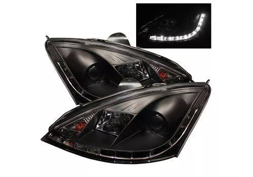 Spyder Auto Ford Focus 00-04 non SVT LED Projector Headlights Black