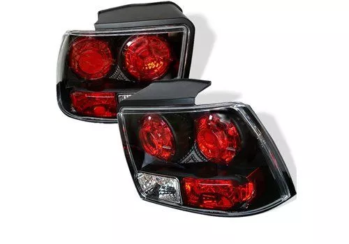 Spyder Auto Ford Mustang 99-04 Altezza Tail Lights Black