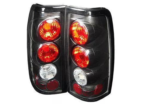 Spyder Auto GMC Sierra 04-06 Fleetside only Altezza Tail Lights Black