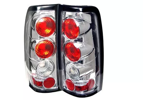 Spyder Auto GMC Sierra 04-06 Fleetside only Altezza Tail Lights Chrome