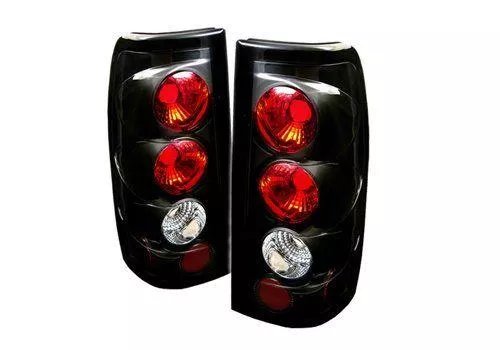 Spyder Auto GMC Sierra 99-03 Tail Lights G2 Version Black