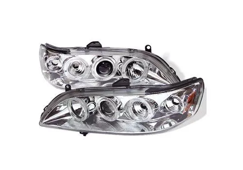 Spyder Auto Honda Accord 98-02 Halo Projector Headlights Chrome