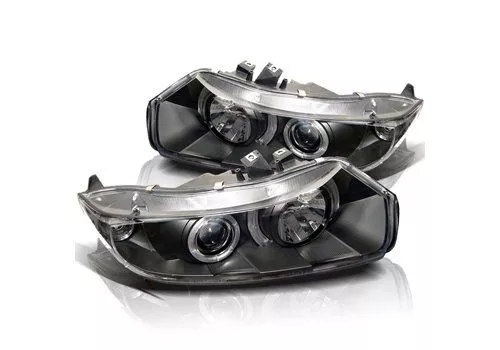 Spyder Auto Honda Civic 06-08 2Dr Halo Projector Headlights Black