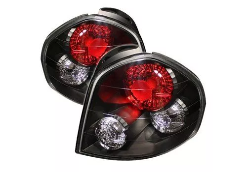 Spyder Auto Hyundai Santa Fe 01-06 Altezza Tail Lights Black