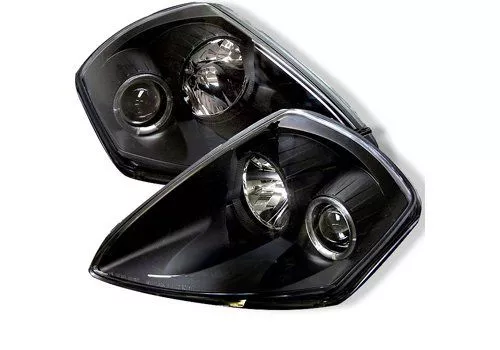 Spyder Auto Mitsubishi Eclipse 00-05 Halo Projector Headlights Black