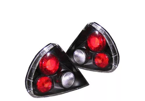 Spyder Auto Mitsubishi Mirage 99-02 2/4Dr Tail Lights Black