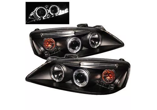 Spyder Auto Pontiac G6 2/4DR 05-08 Halo LED Projector Headlights Black