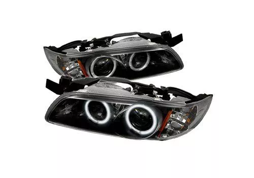 Spyder Auto Pontiac Grand Prix 97-03 CCFL Projector Headlights Black