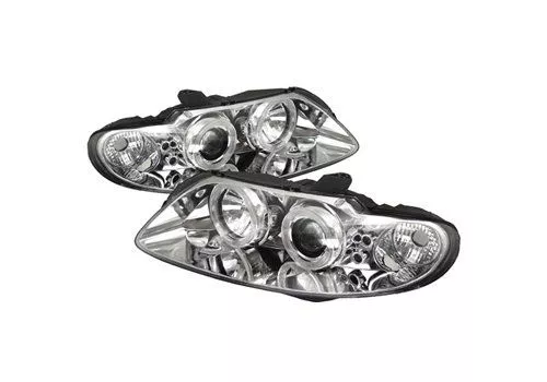 Spyder Auto Pontiac GTO 04-06 Halo LED Projector Headlights Chrome