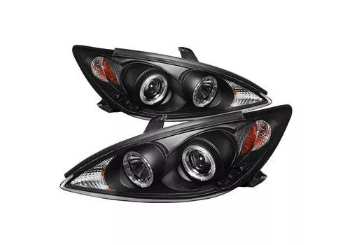 Spyder Auto Toyota Camry 02-06 Halo Projector Headlights Black