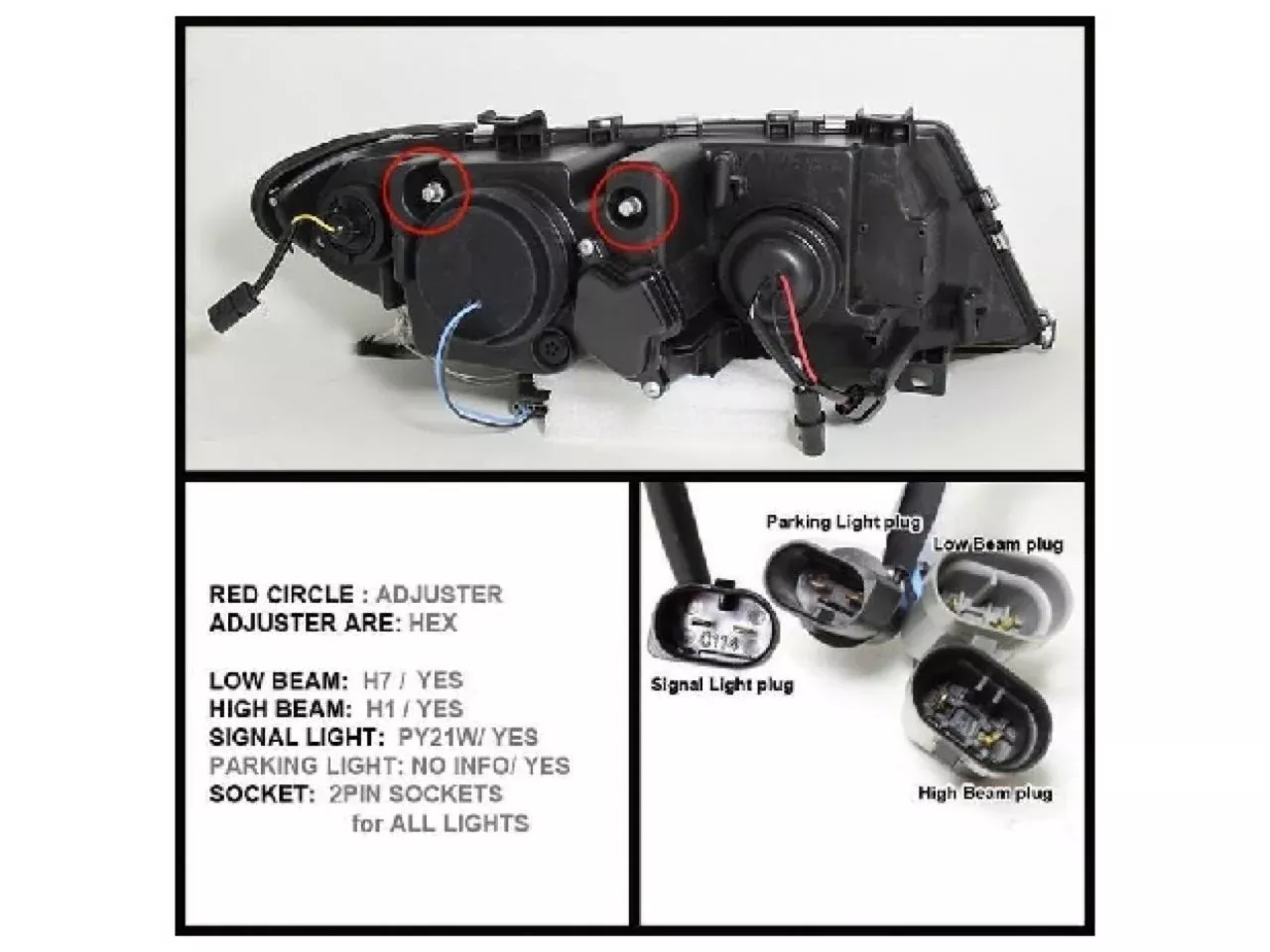 Spyder BMW E46 3-Series 02-05 4DR Projector Headlights 1PC – LED Halo – Black
