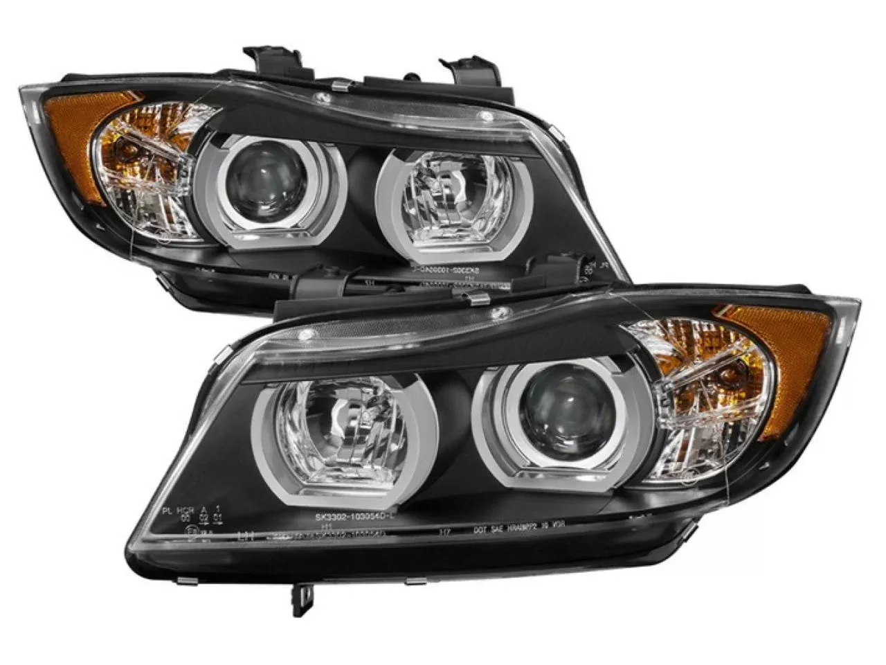 Spyder BMW E90 3-Series 06-08 4DR Version 2 Projector Headlights – AFS HID