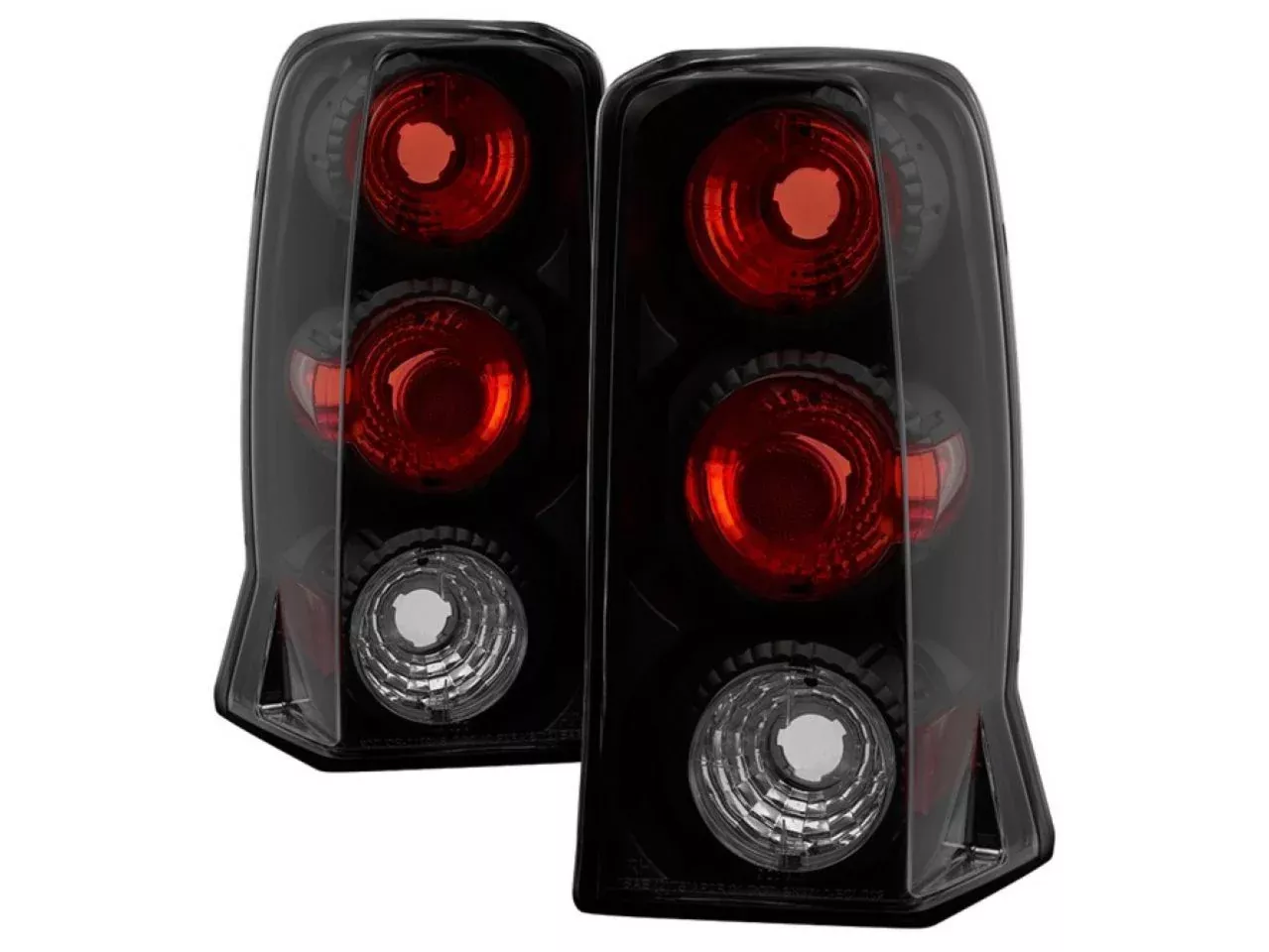 Spyder Cadillac Escalade SUV (Not EXT) 02-06 Euro Style Tail Lights – Black S