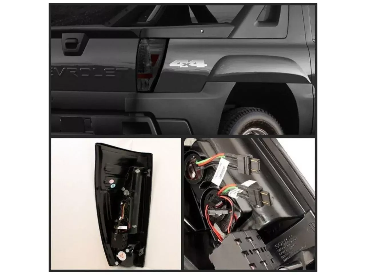 Spyder Chevy Avalanche 02-06 LED Tail Lights – Smoke
