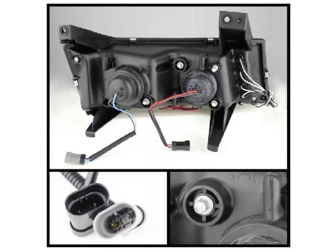 Spyder Chevy Colorado 04-12 / GMC Canyon 04-12 Projector Headlights – Halogen