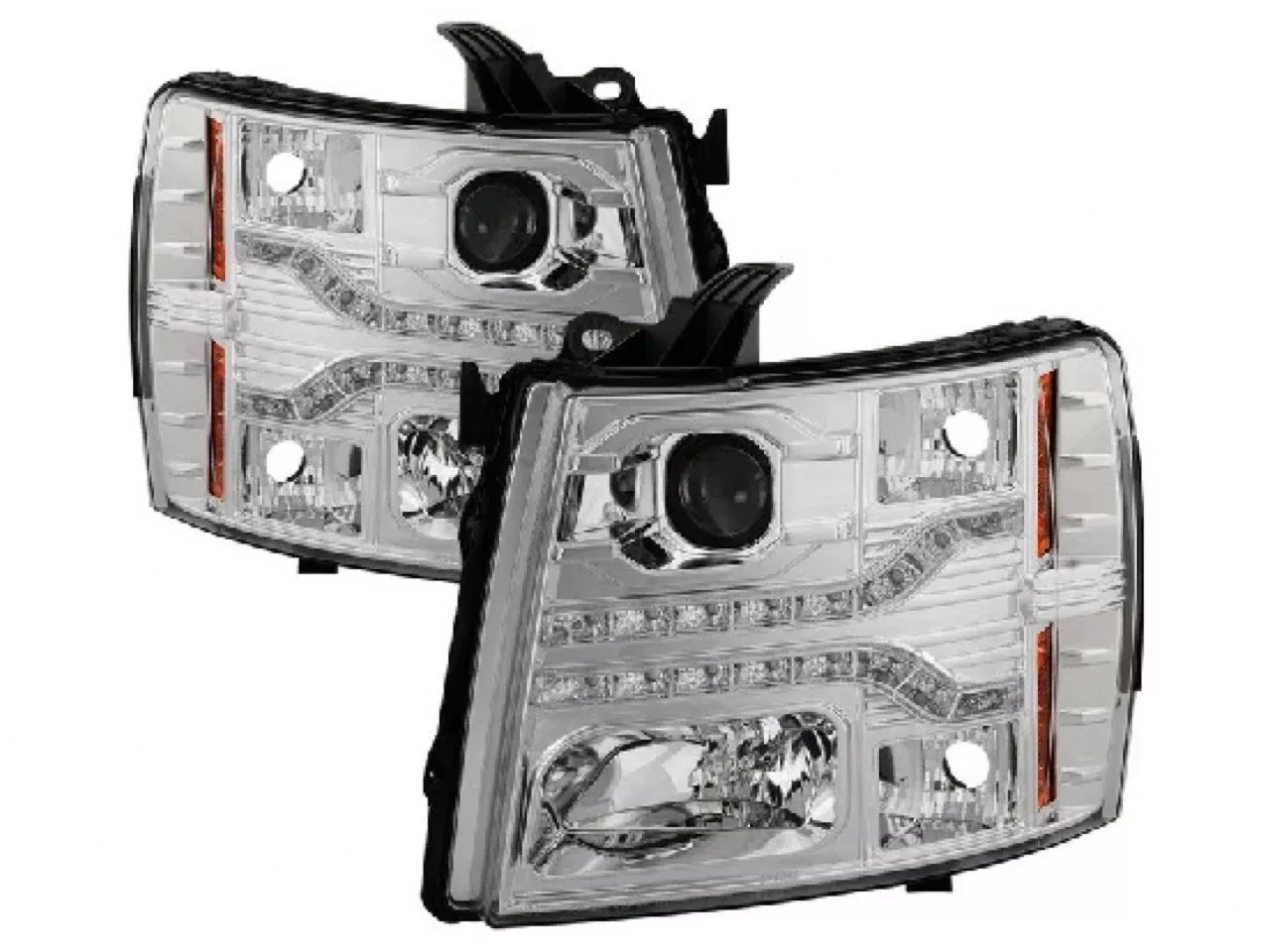 Spyder Chevy Silverado 1500 07-13 / 2500HD/3500HD 07-14 Version 2 Projector H
