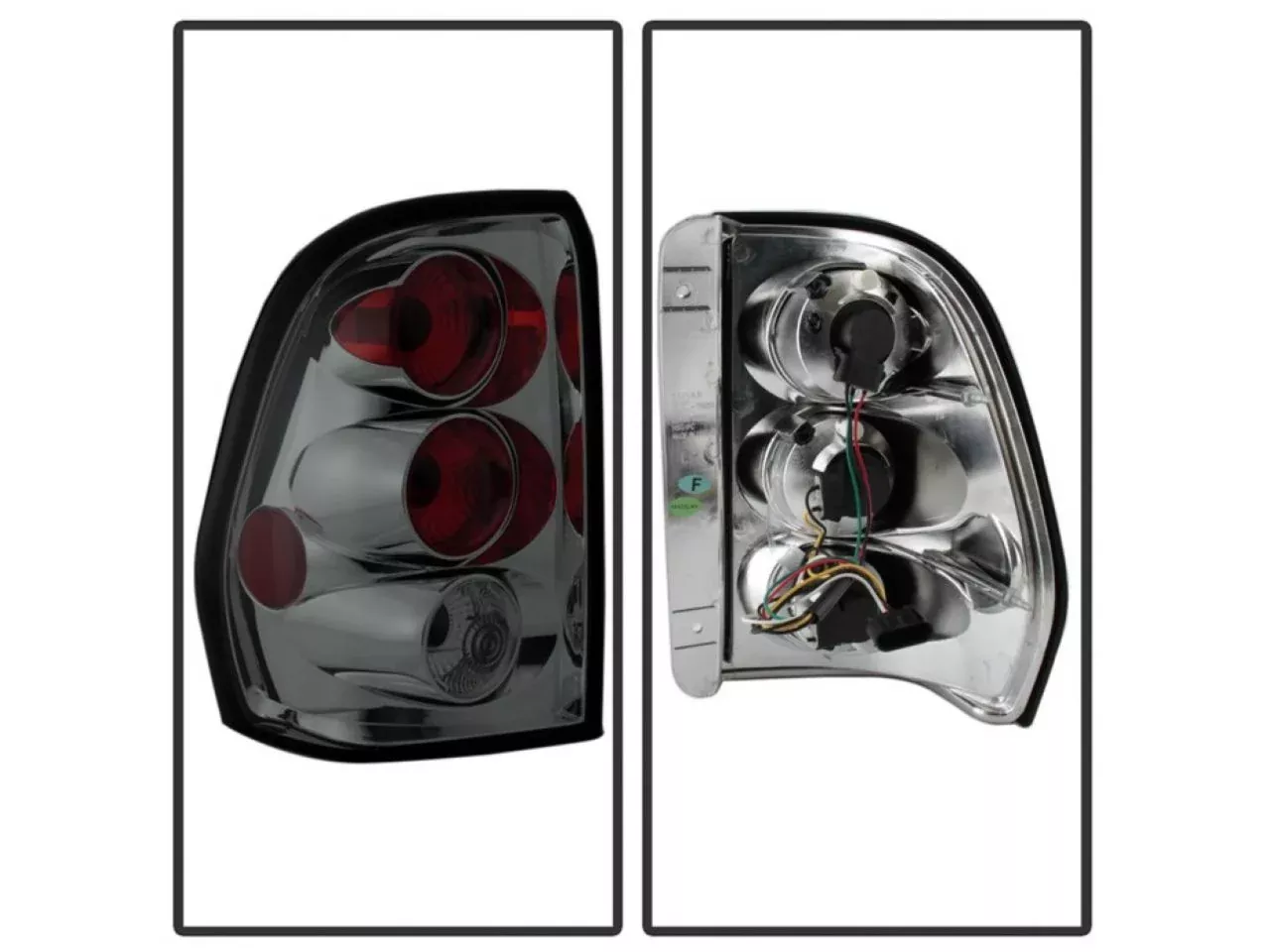 Spyder Chevy TrailBlazer 02-09 Euro Style Tail Lights – Smoke (SKU #5002204)