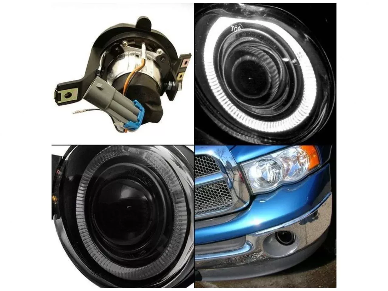 Spyder DODGE RAM 1500 2002-2005/DODGE RAM – Halo Projector
