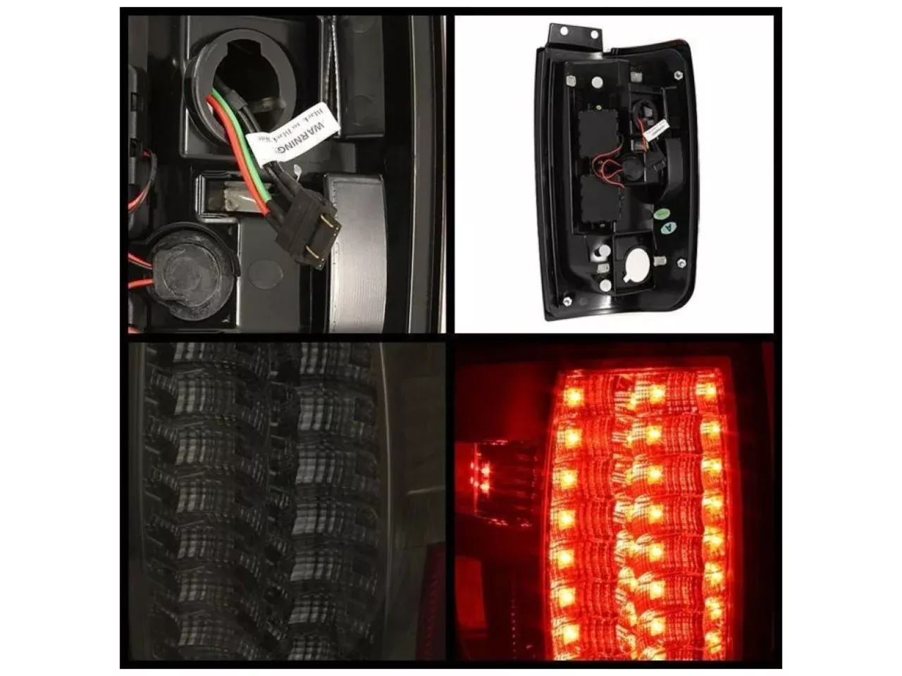 Spyder Ford Expedition 97-02 Version 2 LED Tail Lights – Smoke (SKU #5002891)