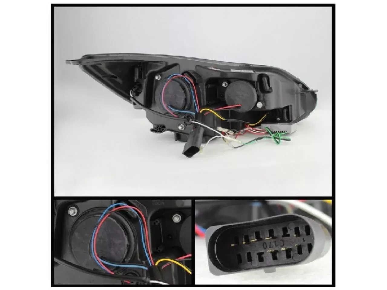 Spyder Ford Focus 12-14 Projector Headlights