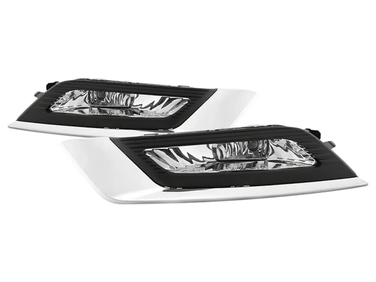 Spyder Ford Fusion 2017-2018 OEM Fog Lights W/Switch and Cover – Clear