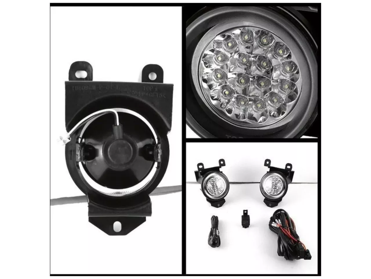 Spyder GMC Yukon Denali 99-06 LED Fog Lights w/Switch – Clear