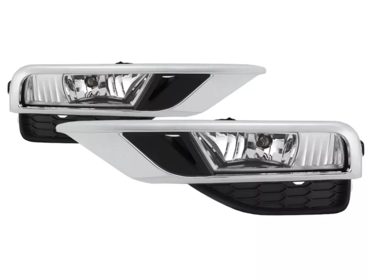 Spyder Honda CRV 2015-2016 OEM Fog Lights W/Switch and Cover - Clear