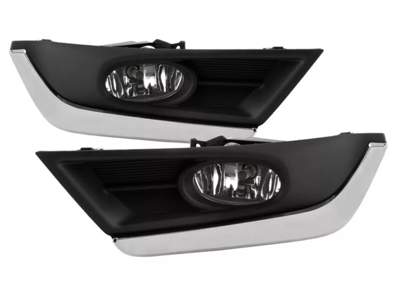 Spyder Honda CRV 2017-2018 OEM Chrome Trim Fog Lights W/Switch and Cover