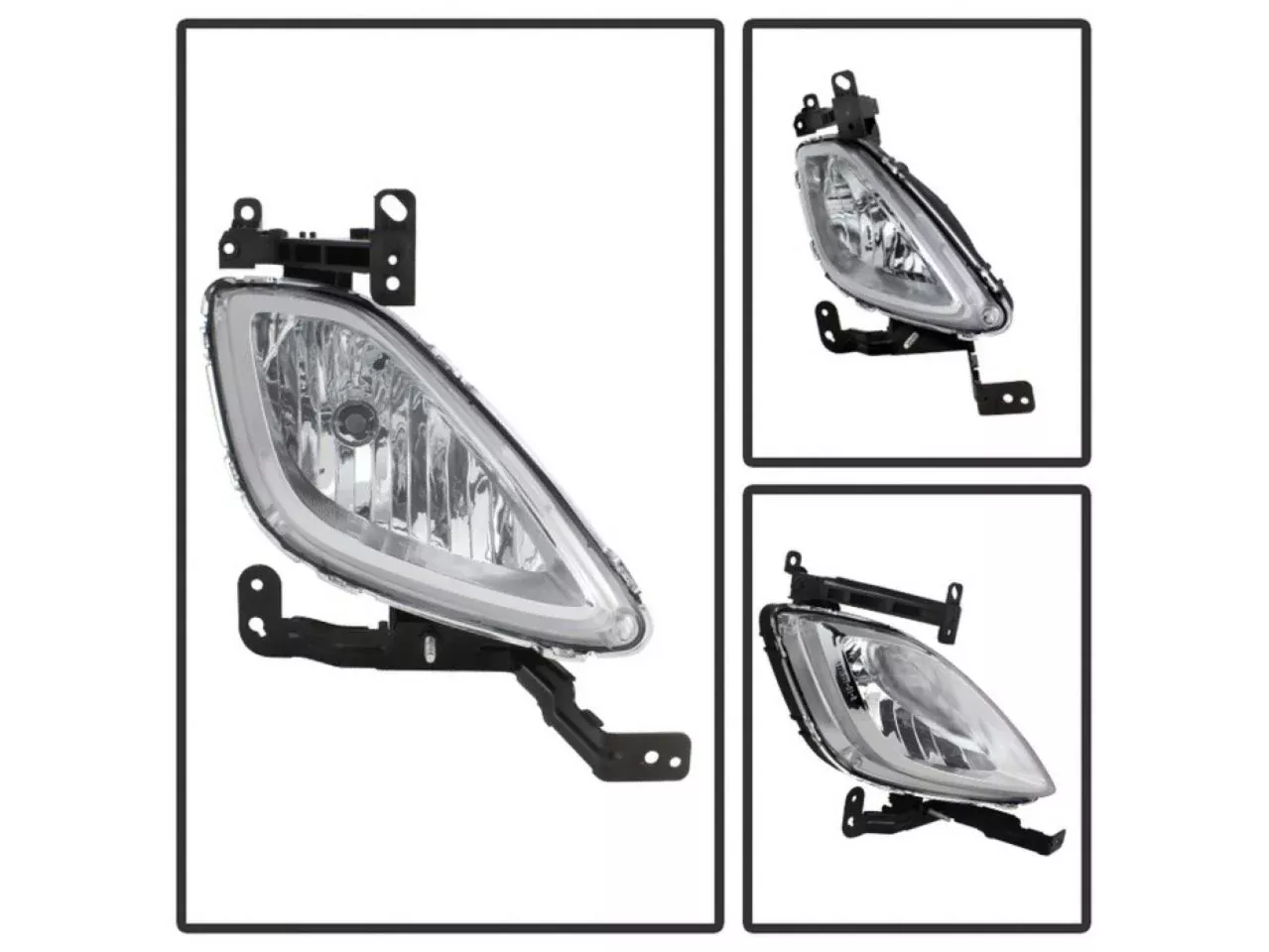 Spyder Hyundai Elantra 2011-2013 OE Style Fog Lights W/Switch – Clear