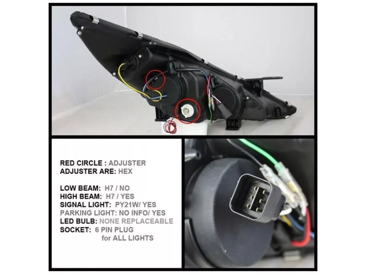 Spyder Hyundai Sonata 11-13 Projector Headlights